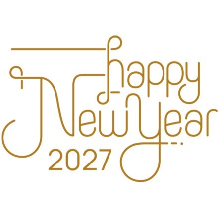 Happy New Year - Καλλιγραφικό
