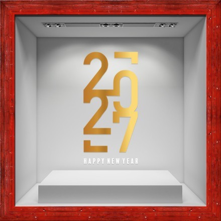 2027 Χρυσό & Άσπρο