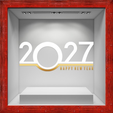 2027 Κύκλος Άσπρο & Χρυσό