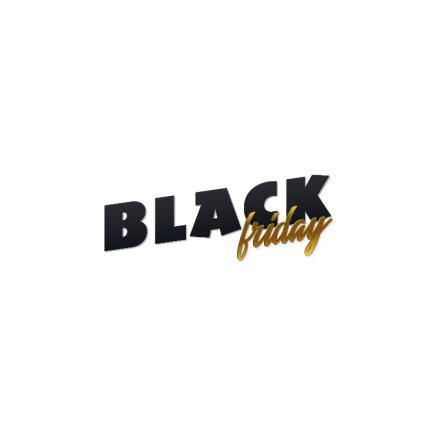 Black Friday Black and Gold