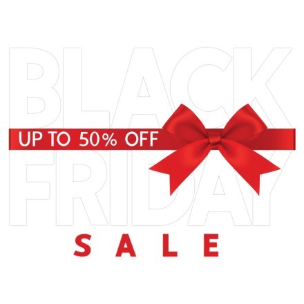 Black Friday up to 50%