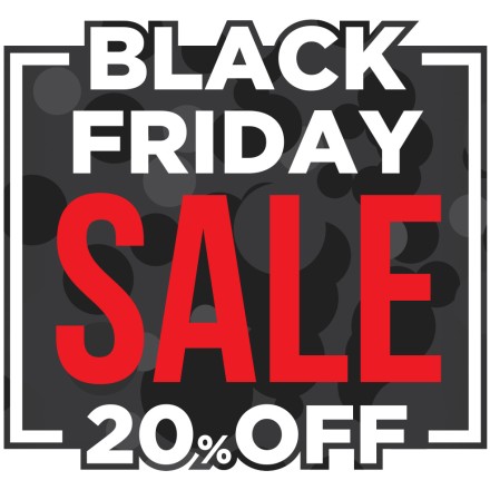Black Friday 20% Off