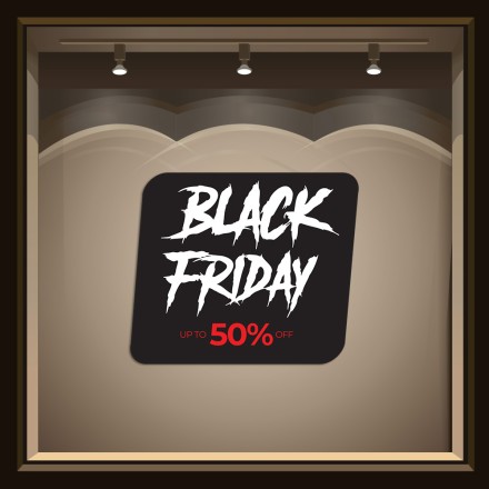 Shop Now 50% Off Αυτοκόλλητο Βιτρίνας