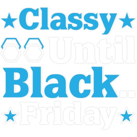 Blue Black Friday