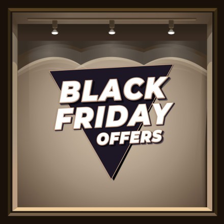 Black Friday Offers Αυτοκόλλητο Βιτρίνας