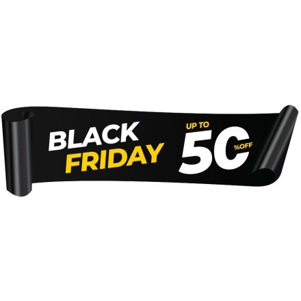 Black Friday up to 50%