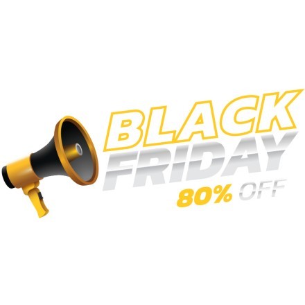 Black Friday 80% Off