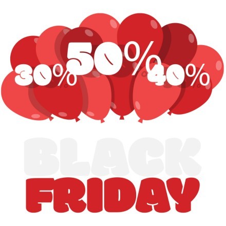 Balloons Black Friday