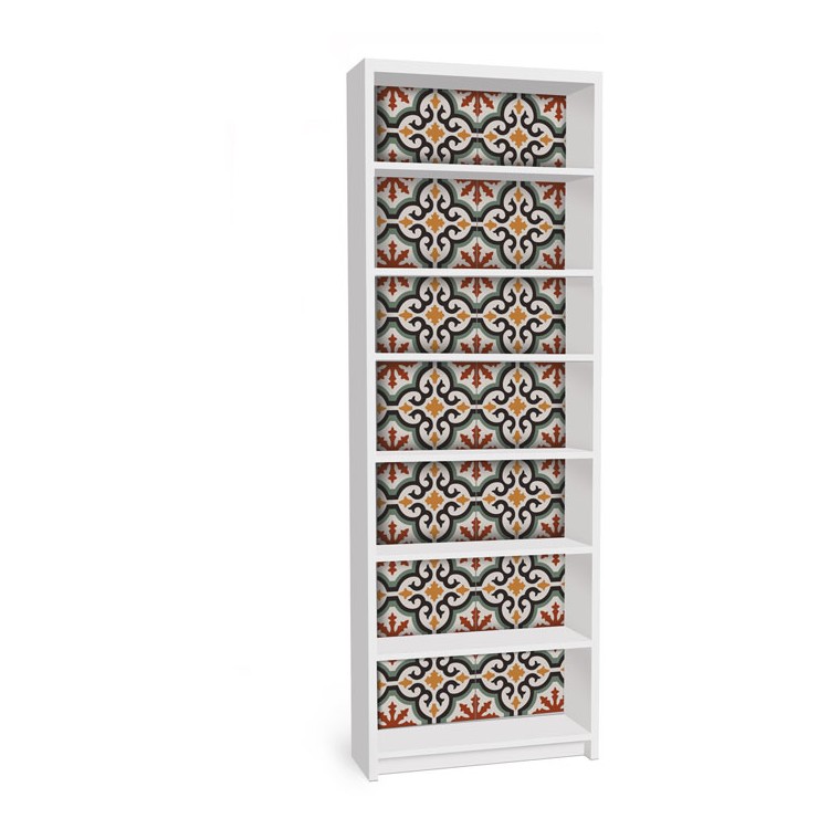Αυτοκόλλητο Επίπλου Vintage tiles