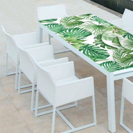 Floral Pattern Αυτοκόλλητο Επίπλου
