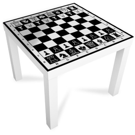 Σκάκι Αυτοκόλλητο Επίπλου