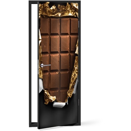 Σοκολάτα Αυτοκόλλητο Πόρτας
