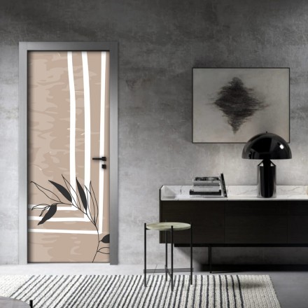 Beige & white painting