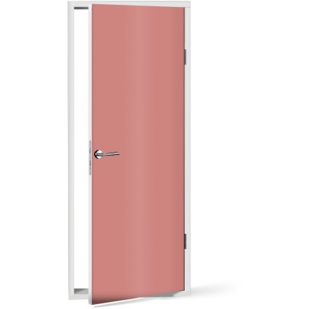 Dalhia-Pink Αυτοκόλλητο Πόρτας