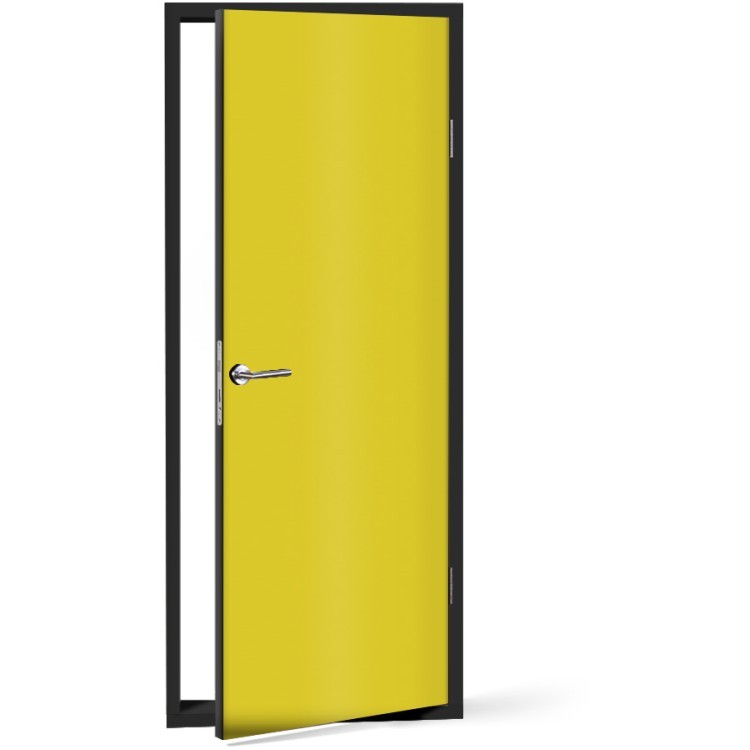 Αυτοκόλλητο Πόρτας Lemon-Yellow
