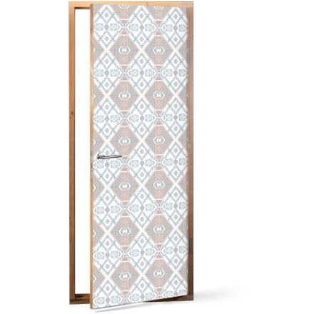 Light Geometric Pattern Αυτοκόλλητο Πόρτας