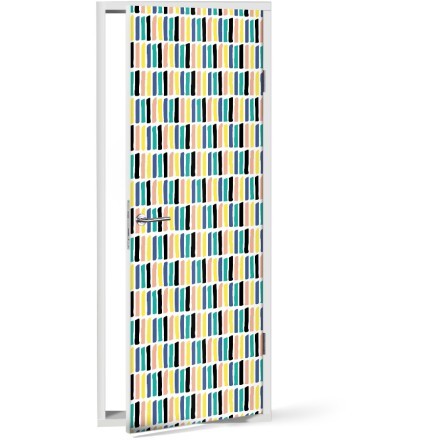 Vertical lines Αυτοκόλλητο Πόρτας