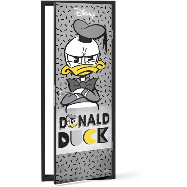 Αυτοκόλλητο Πόρτας Θυμωμένος Donald Duck!
