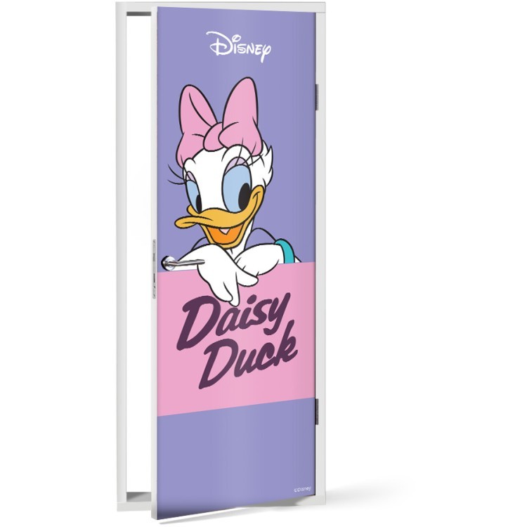 Αυτοκόλλητο Πόρτας Happy Daisy Duck