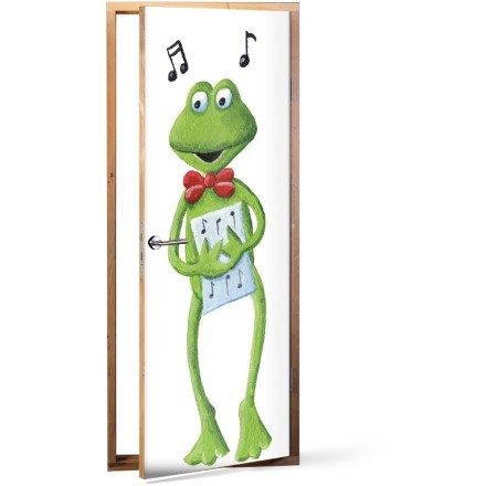 Μr. Frog Αυτοκόλλητο Πόρτας