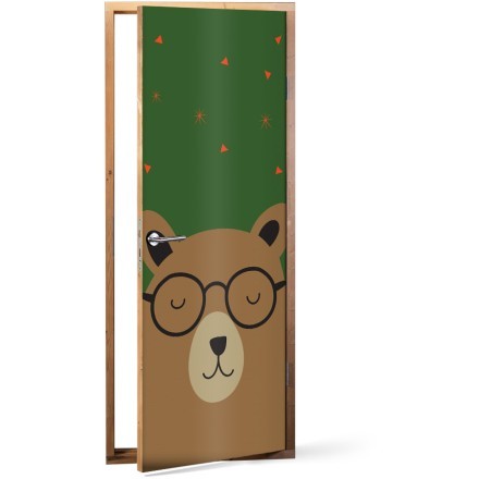 Mr. Bear Αυτοκόλλητο Πόρτας