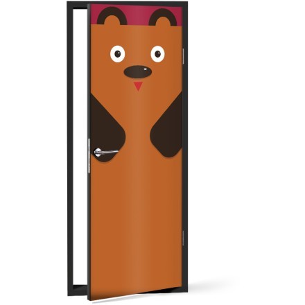 Boy bear Αυτοκόλλητο Πόρτας