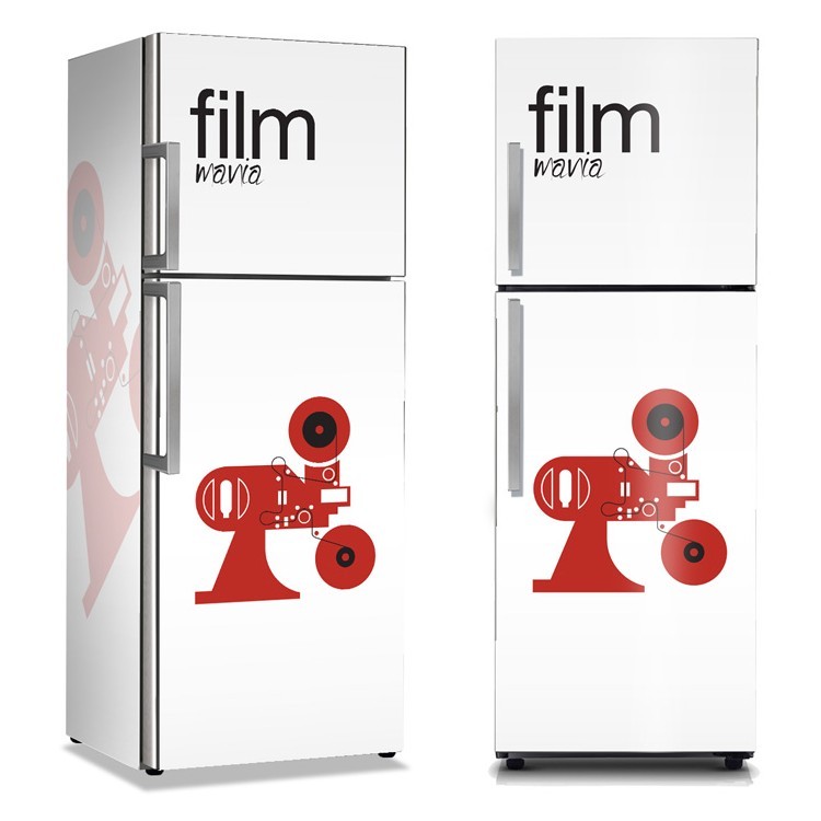 Αυτοκόλλητο Ψυγείου Film mania