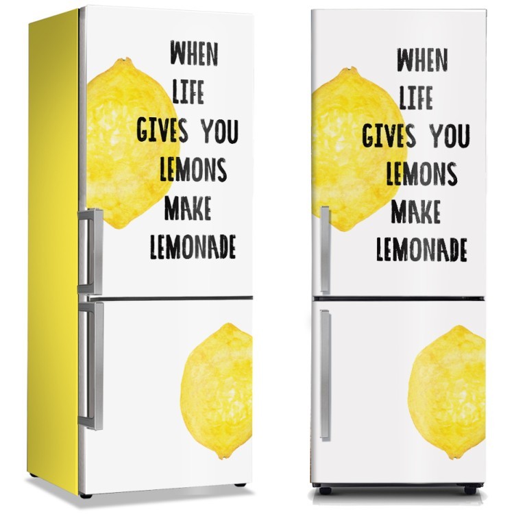 Fine Dialogue Overtake Lemonade - Αυτοκόλλητα ψυγείου Διάφορα