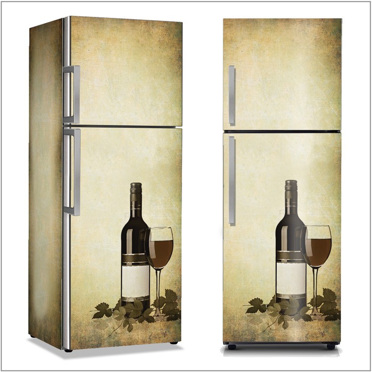 Αυτοκόλλητο Ψυγείου Κρασί