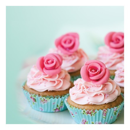 Cupcake τριαντάφυλλο