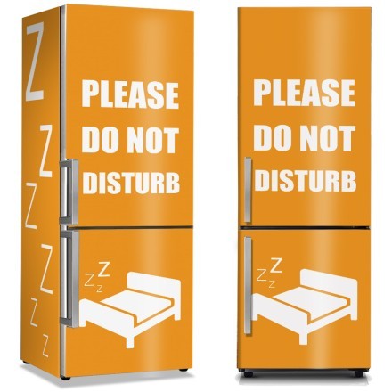 Please Do Not Disturb Αυτοκόλλητο Ψυγείου