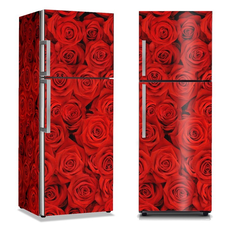 Αυτοκόλλητο Ψυγείου Tριαντάφυλλα