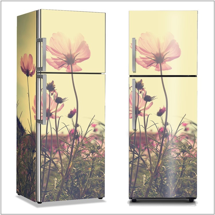 Αυτοκόλλητο Ψυγείου Λουλούδια «Κόσμος»