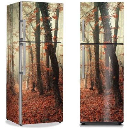 Μυστηριώδες δάσος Αυτοκόλλητο Ψυγείου