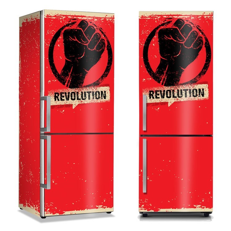 Αυτοκόλλητο Ψυγείου Επανάσταση!