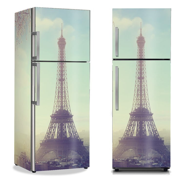Αυτοκόλλητο Ψυγείου Θέα στο Παρίσι
