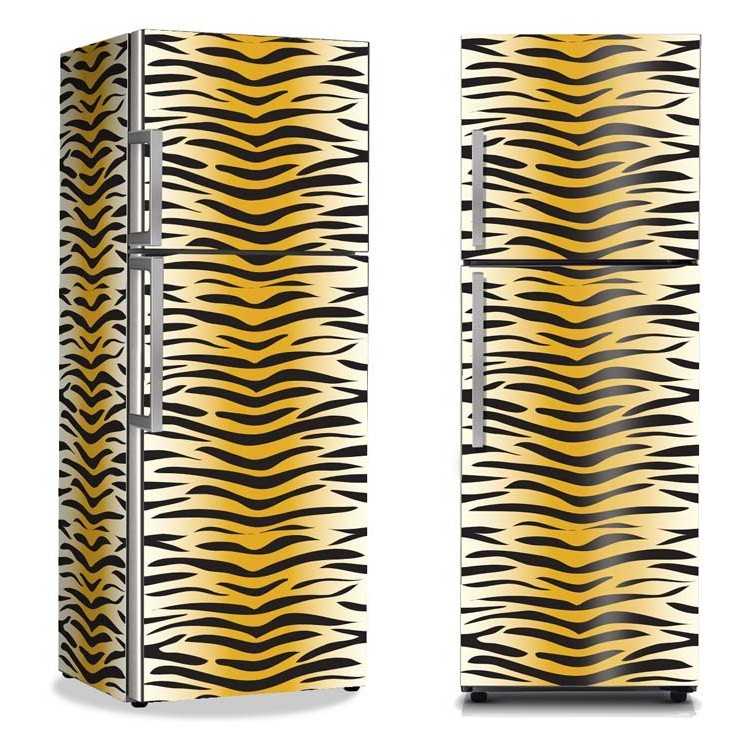 Αυτοκόλλητο Ψυγείου Tiger print