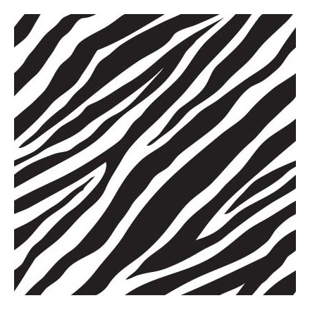 Animal print zebra