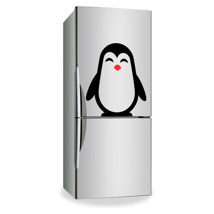 Αυτοκόλλητο Ψυγείου Penguin