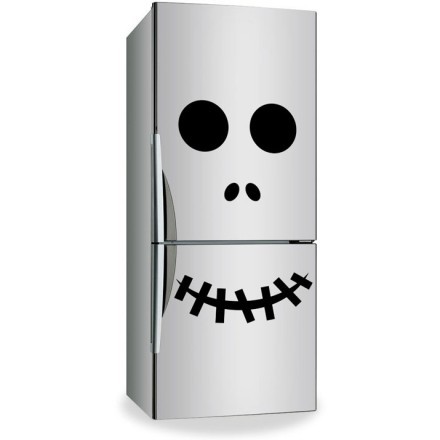 Skeleton Αυτοκόλλητο Ψυγείου
