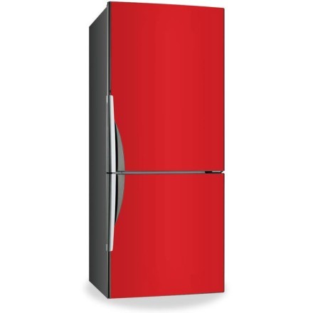 Red Αυτοκόλλητο Ψυγείου