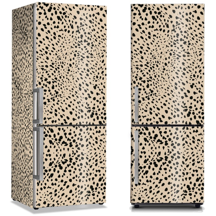 Αυτοκόλλητο Ψυγείου Leopard Print