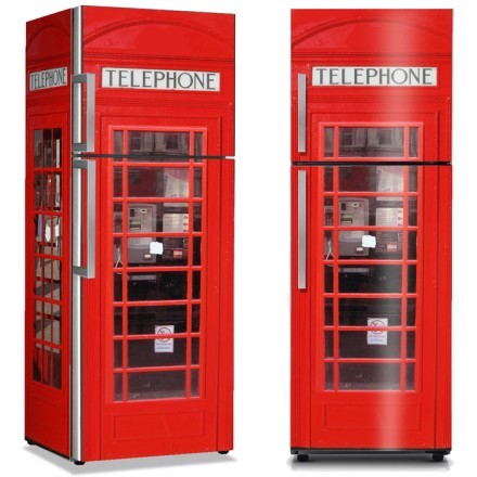 Red telephone Αυτοκόλλητο Ψυγείου