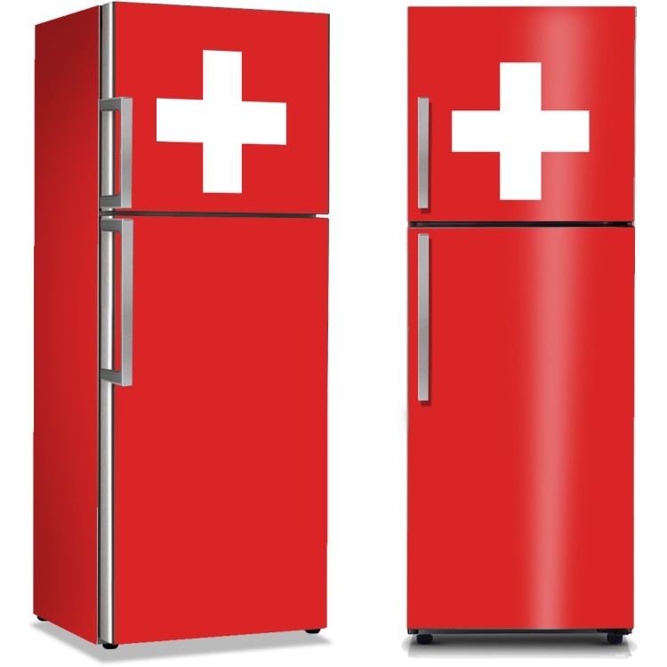 Αυτοκόλλητο Ψυγείου Ελβετία