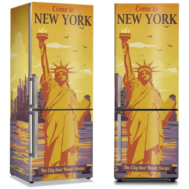 Αυτοκόλλητο Ψυγείου 'Άγαλμα της Ελευθερίας, Νέα Υόρκη