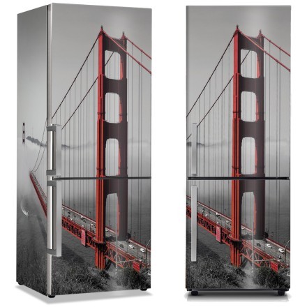 Γέφυρα Golden Gate Αυτοκόλλητο Ψυγείου