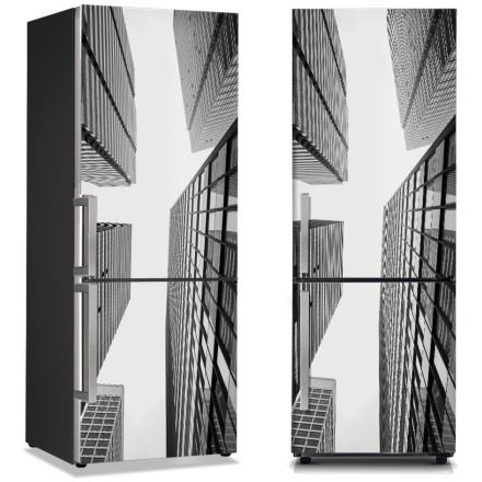 Tall buildings in New York Αυτοκόλλητο Ψυγείου