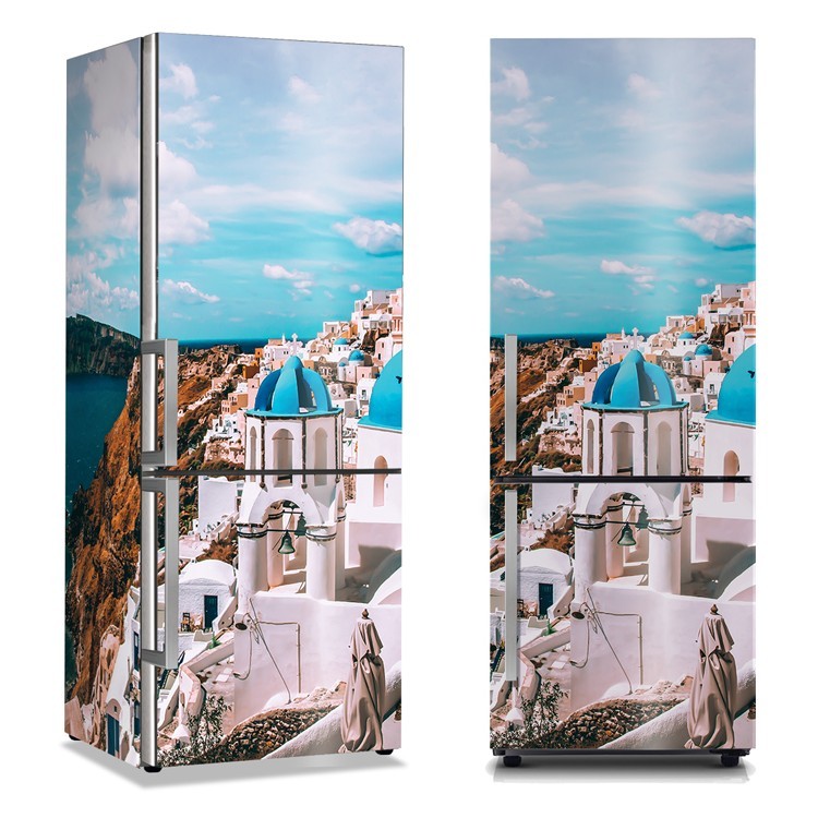 Αυτοκόλλητο Ψυγείου Σαντορίνη, Ελλάδα