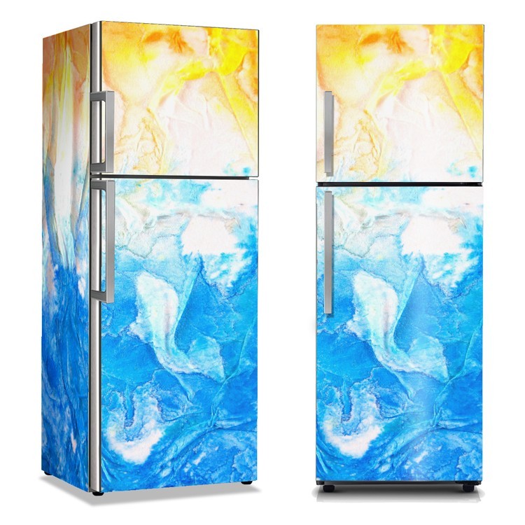 Αυτοκόλλητο Ψυγείου Αφηρημένη τέχνη
