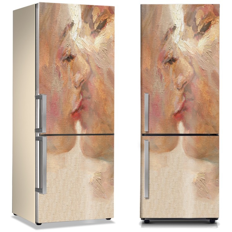 Αυτοκόλλητο Ψυγείου The kiss